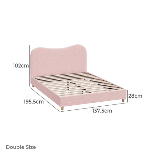 Darwin Boucle Bed Frame