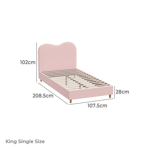 Darwin Boucle Bed Frame