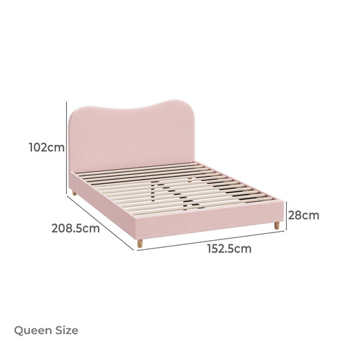 Darwin Boucle Bed Frame