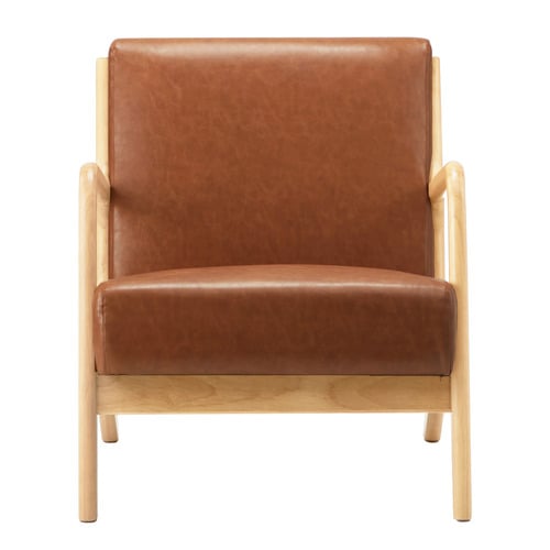 Kamden-Faux-Leather-Armchair