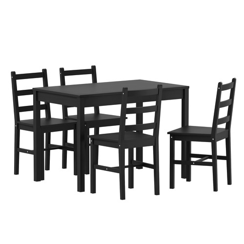 4-Seater-Abriana-Pine-Wood-Dining-Table-and-Chair-Set
