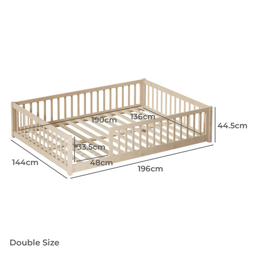 Ettie Pine Wood Bed Frame