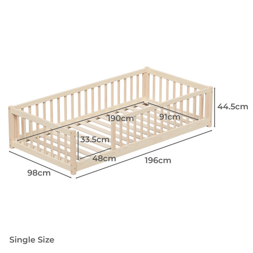 Ettie Pine Wood Bed Frame