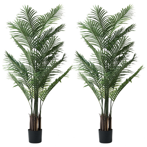 180cm Potted Faux Palm Tree