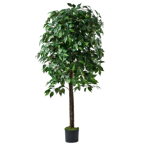 180cm Potted Faux Ficus Tree