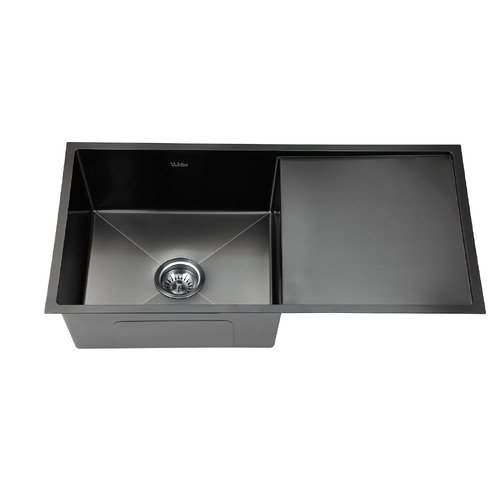 Aysel 870mm Single Kitchen Sink with Drainer