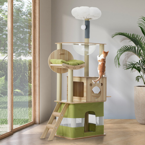 Contemporary Modern Cat Tree Ikea LivingFusion Bettina Cat Tree