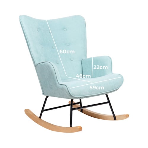 Aldan Upholstered Rocking Chair