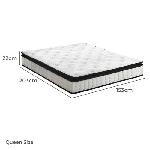 Clark Bonnel Spring Mattress & Pillow Set