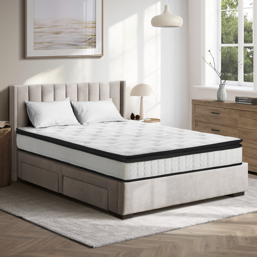 Emilya Bonnell Spring Mattress & Pillow Set