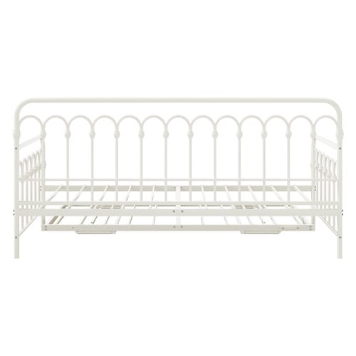 Faye Steel Daybed with Trundle