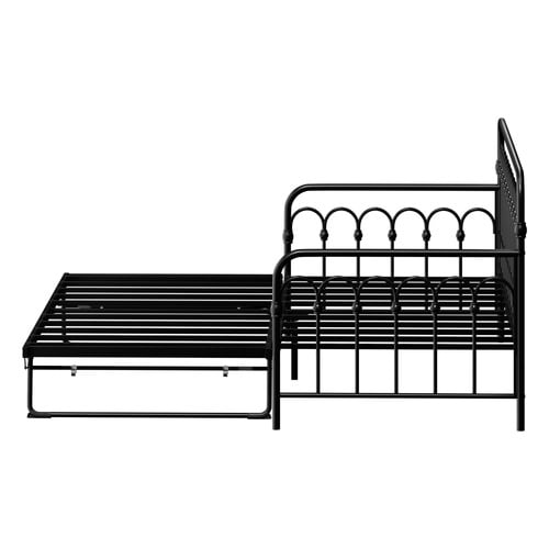 Faye Steel Daybed with Trundle