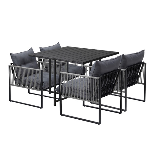 4-Seater-Square-Hicks-Outdoor-Dining-Table-and-Chair-Set