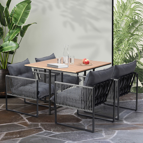 4-Seater-Square-Hicks-Outdoor-Dining-Table-and-Chair-Set