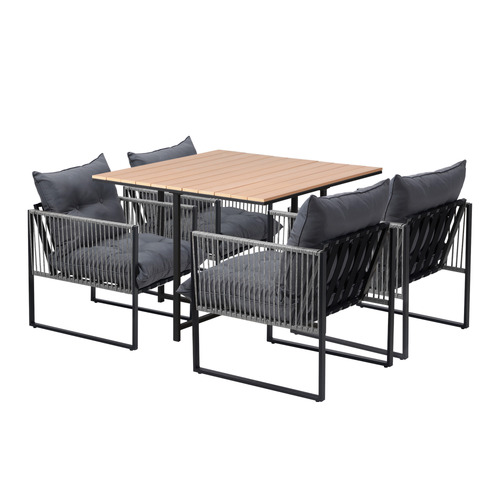 4-Seater-Square-Hicks-Outdoor-Dining-Table-and-Chair-Set