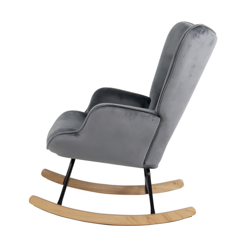 Sandy-Velvet-Rocking-Chair