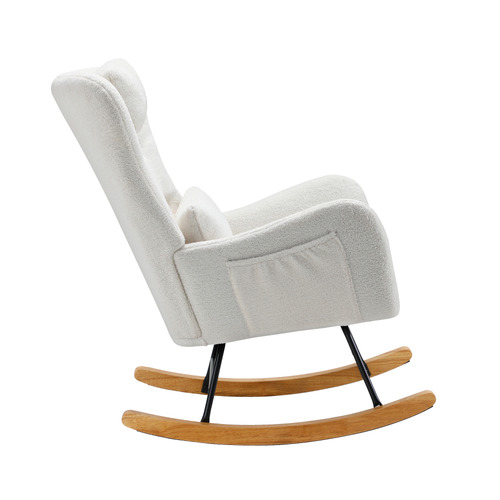 Clark-Faux-Sherpa-Rocking-Chair