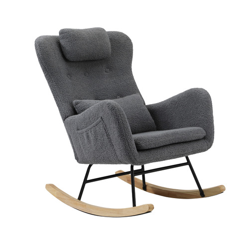 Clark-Faux-Sherpa-Rocking-Chair
