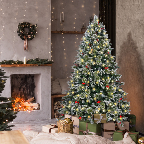 Frosted-Effie-LED-Christmas-Tree