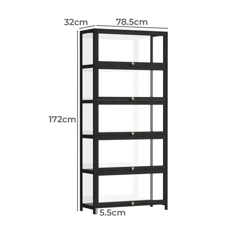 Etienne 5 Tier Display Cabinet