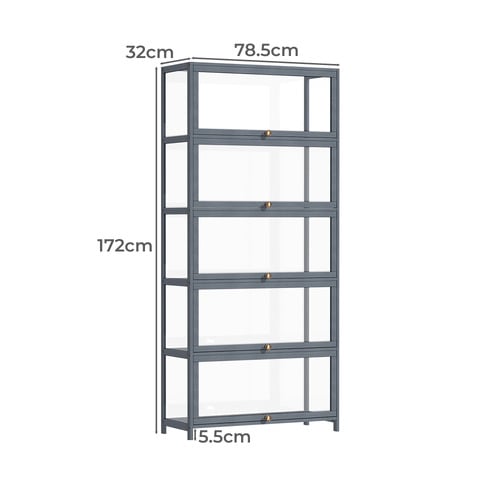 Etienne 5 Tier Display Cabinet