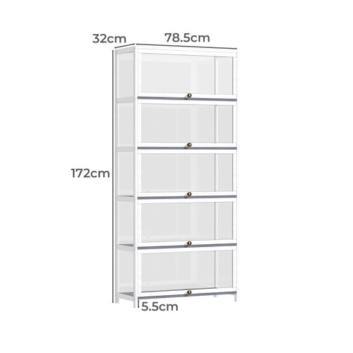 Etienne 5 Tier Display Cabinet