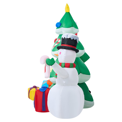 Clement LED Santa Clause Inflatable Christmas Decoration