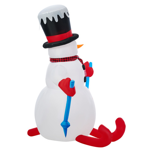 Frosty LED Snowman Inflatable Christmas Decoration