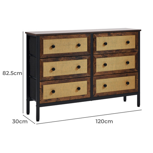 Aurora 6 Drawer Chest