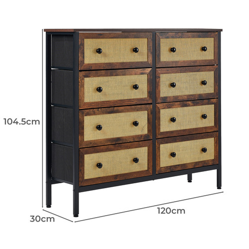 Aurora 8 Drawer Chest