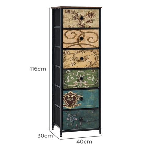 Alanna 6 Drawer Chest