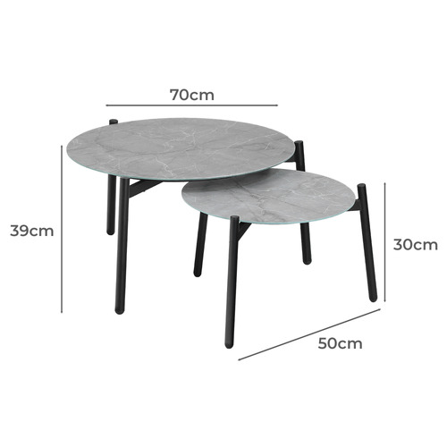 4 Seater Light Grey Lina Outdoor Lounge Set