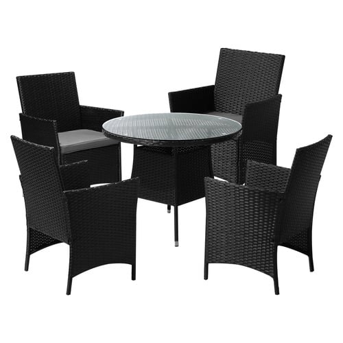 4 Seater Gould Outdoor Dining Table & Chair Set
