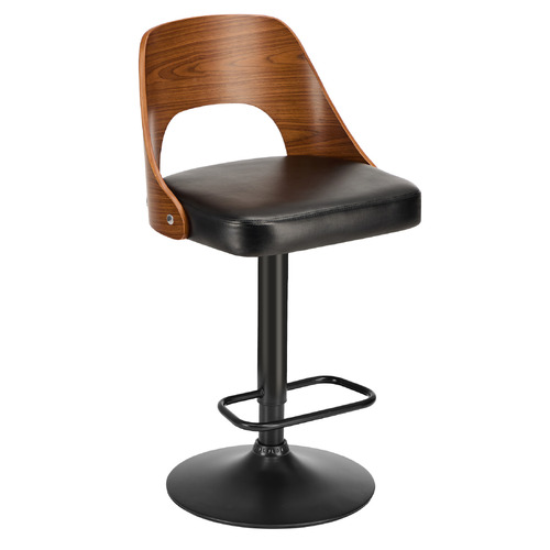 Darby Faux Leather Adjustable Bar Stools