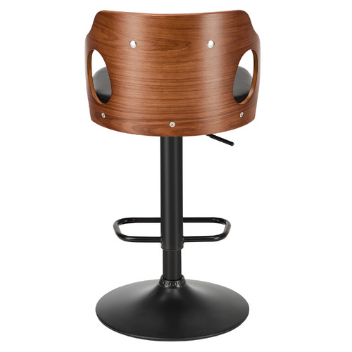 Yosef Faux Leather Adjustable Bar Stools