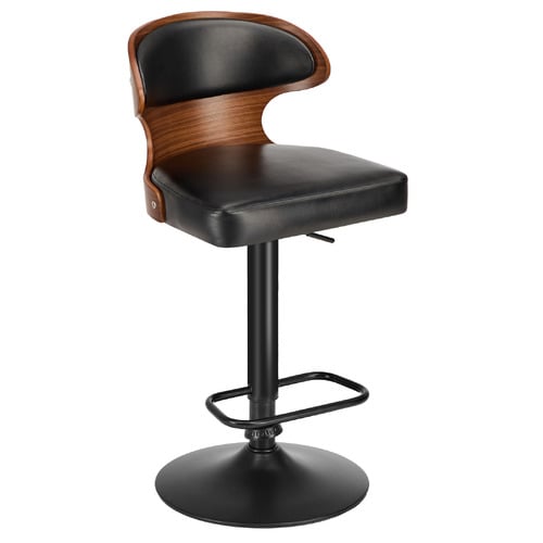Braylon Faux Leather Adjustable Bar Stools