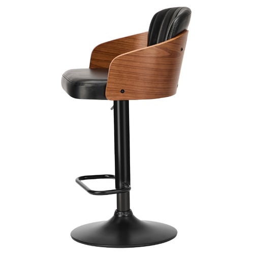 Layne Faux Leather Adjustable Bar Stools