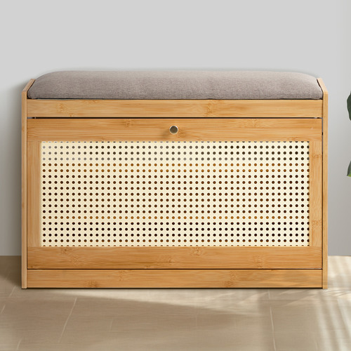 70cm Reine Bamboo Shoe Storage Bench