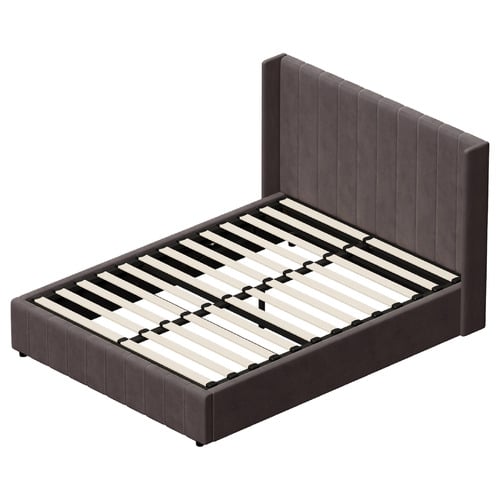 Meier-Velvet-Gas-Lift-Storage-Bed-Frame