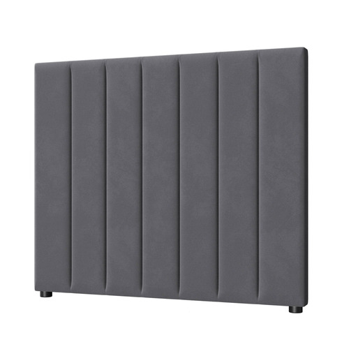 Grey Eloise Oversized Upholstered Bedhead