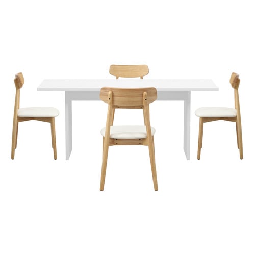 4 seater Emilia Dining Table & Chair Set