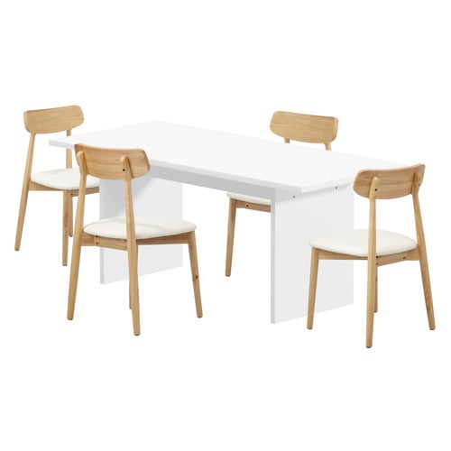 4 seater Emilia Dining Table & Chair Set