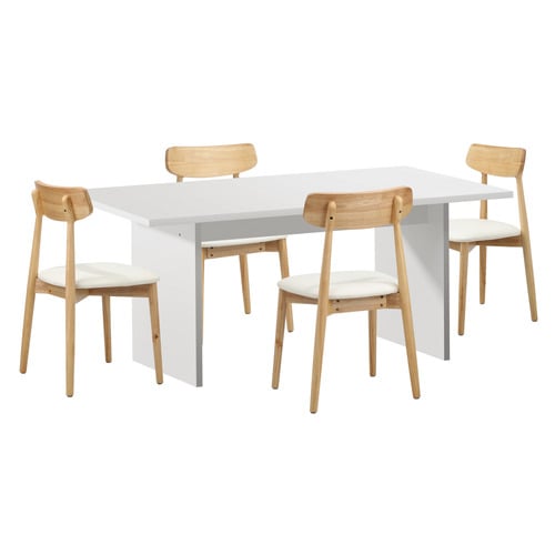 4 seater Emilia Dining Table & Chair Set