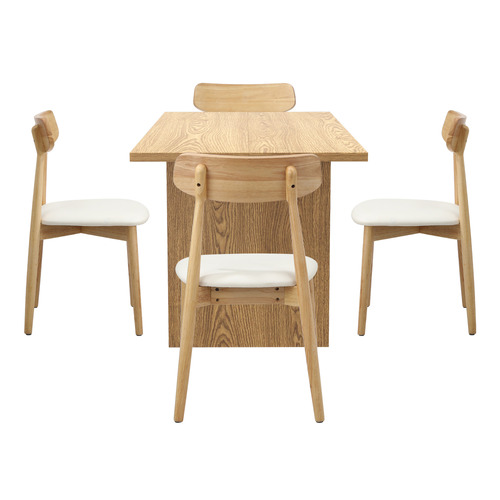 4 seater Emilia Dining Table & Chair Set