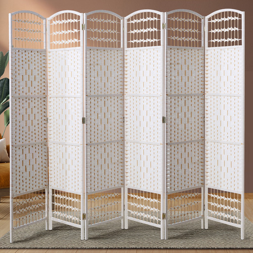 6 Panel Laconia Pine Wood Room Divider