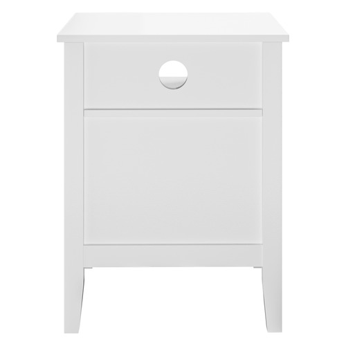 Andes 2 Drawer & Shelf Bedside Table