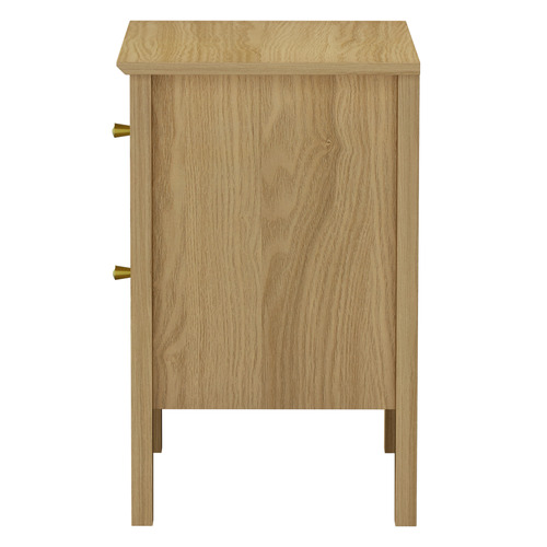 Andes 2 Drawer Bedside Table