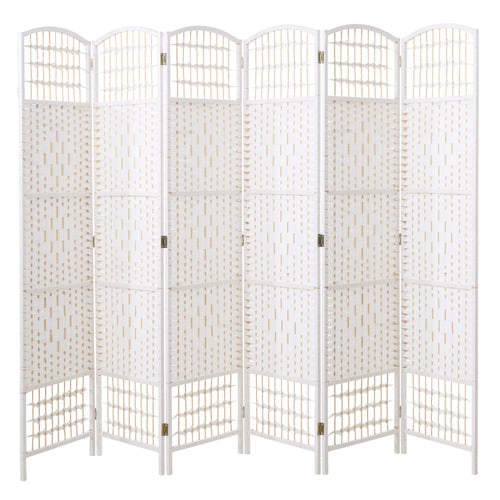 6 Panel Laconia Pine Wood Room Divider