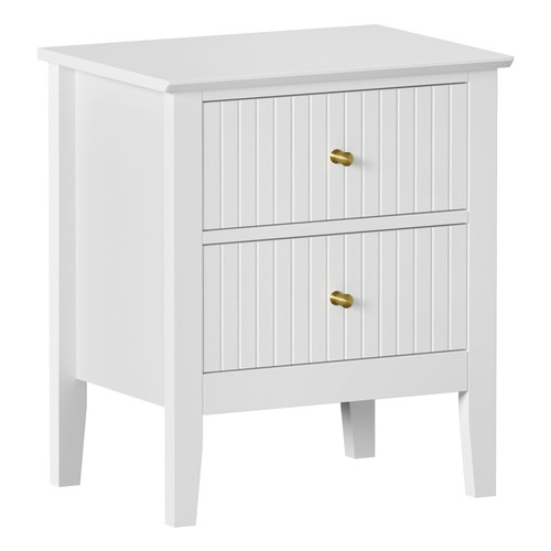 Andes 2 Drawer Bedside Table
