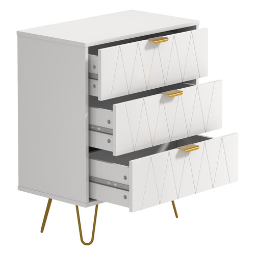 Reno 3 Drawer Chest